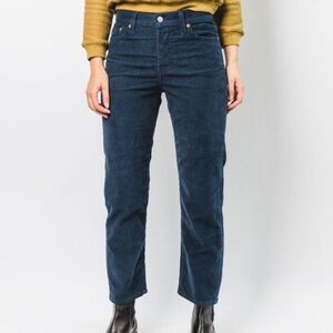 Levi’s Wedgie Navy Blue Cords